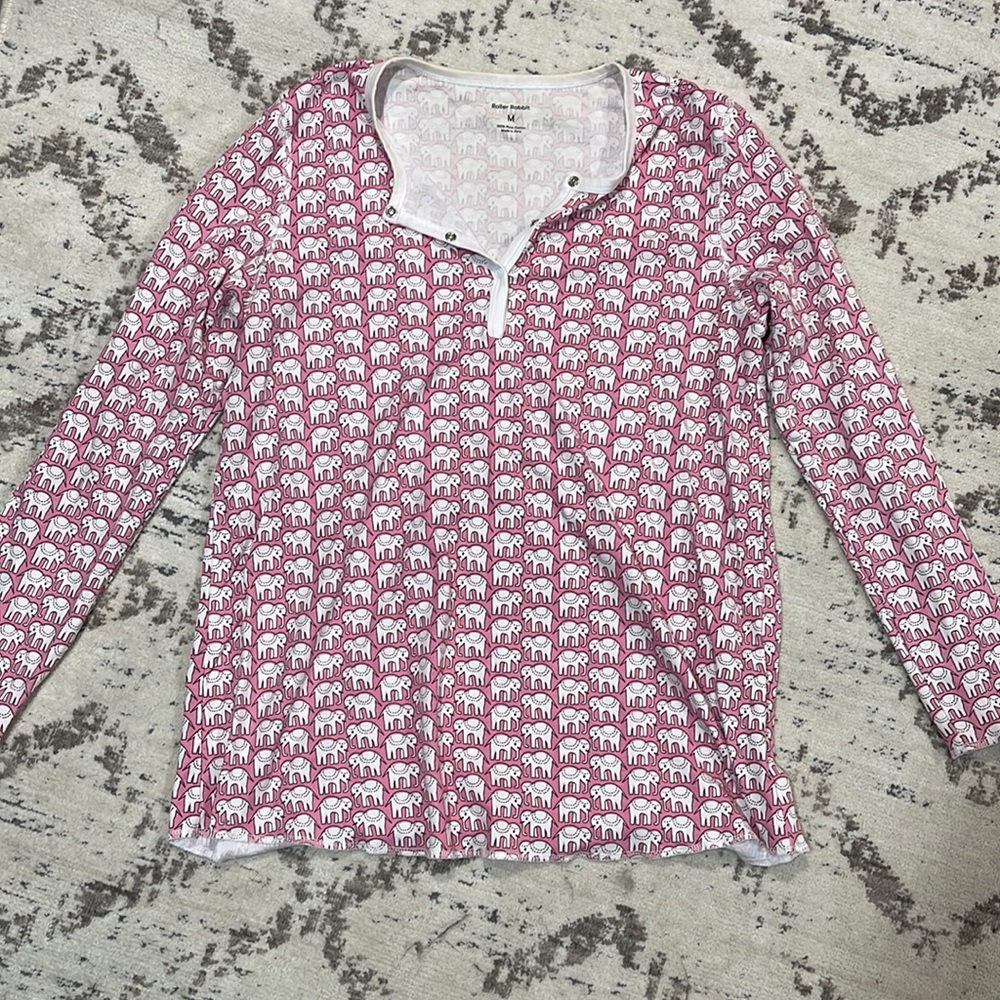 Roller rabbit elephant top